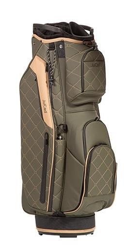 JuCad First Class cart bag, vert foncé/beige