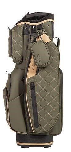 JuCad First Class cart bag, vert foncé/beige