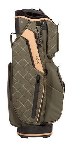JuCad First Class cart bag, vert foncé/beige