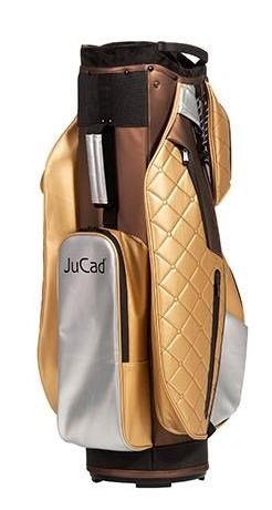 JuCad First Class cart bag, gold/silver/brown