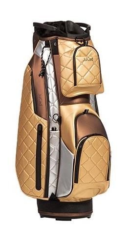 JuCad First Class cart bag, gold/silver/brown