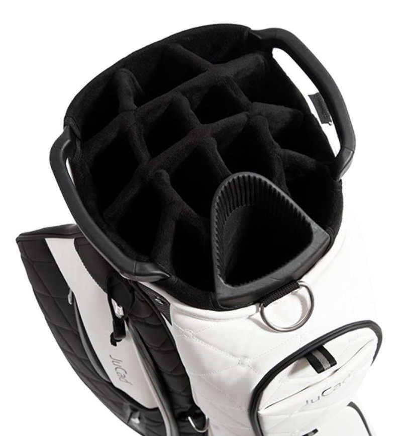 JuCad First Class cart bag, gold/silver/brown