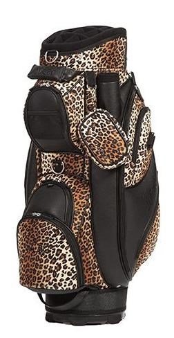 JuCad Style cart bag, noir/léopard