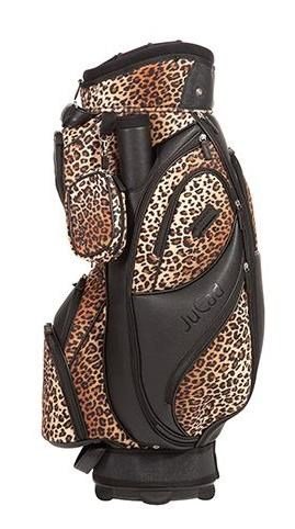 JuCad Style cart bag, noir/léopard