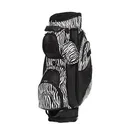 JuCad Style cart bag, noir/zèbre