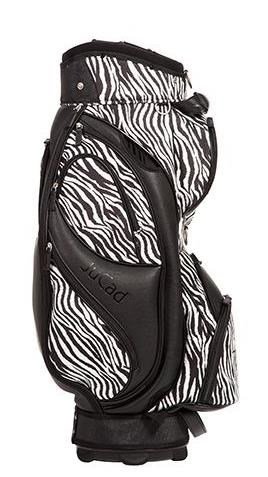 JuCad Style cart bag, noir/zèbre