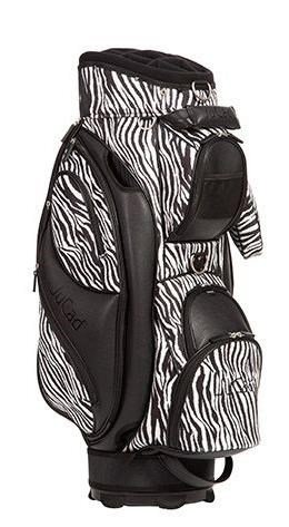 JuCad Style cart bag, noir/zèbre