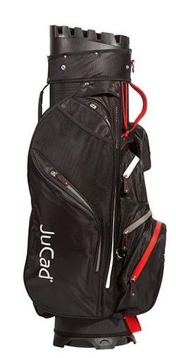 JuCad Manager Waterstop cart bag, noir/rouge/gris