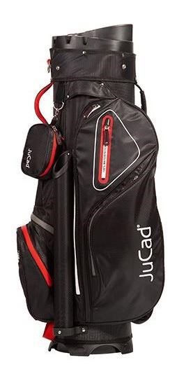 JuCad Manager Waterstop cart bag, noir/rouge/gris