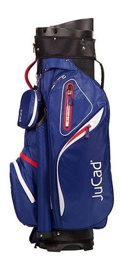 JuCad Manager Waterstop cart bag, bleu/blanc/rouge