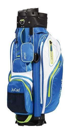 JuCad Manager Waterstop cart bag, bleu/blanc/vert