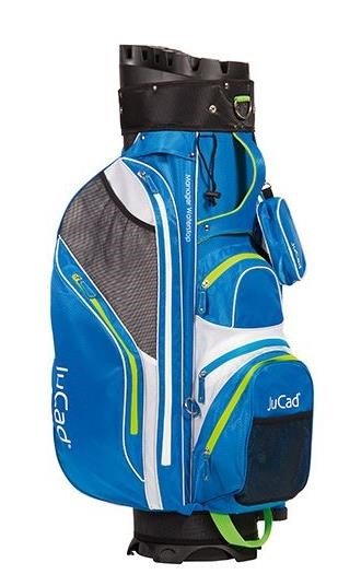 JuCad Manager Waterstop cart bag, bleu/blanc/vert
