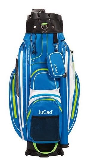 JuCad Manager Waterstop cart bag, bleu/blanc/vert
