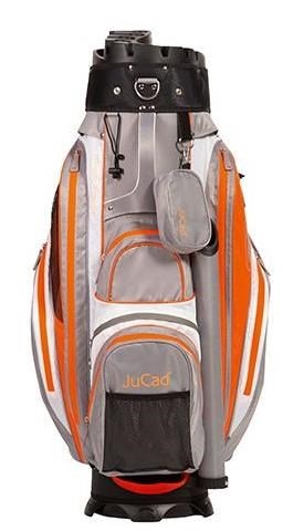 JuCad Manager Waterstop cart bag, gris clair/blanc/orange
