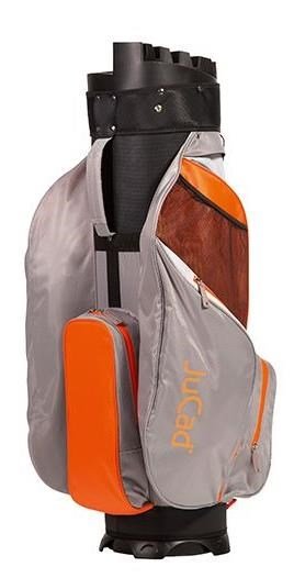 JuCad Manager Waterstop cart bag, gris clair/blanc/orange