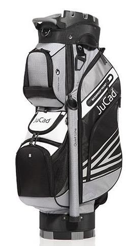 JuCad Quiet Line cart bag, noir/gris/blanc