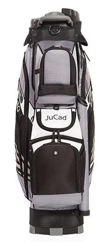 JuCad Quiet Line cart bag, noir/gris/blanc