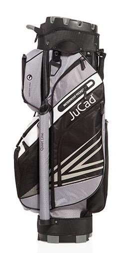 JuCad Quiet Line cart bag, noir/gris/blanc
