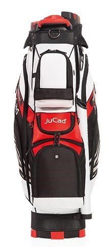 JuCad Quiet Line cart bag, noir/blanc/rouge