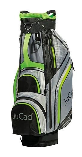 JuCad Sportline cart bag, noir/gris/vert