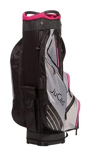 JuCad Sportline cart bag, noir/gris/rose