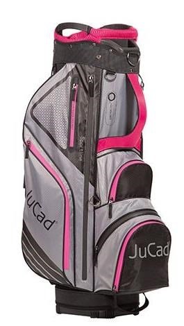 JuCad Sportline cart bag, noir/gris/rose