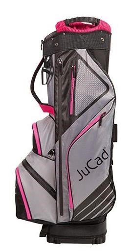 JuCad Sportline cart bag, noir/gris/rose