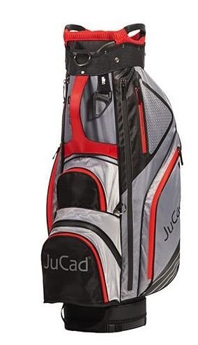 JuCad Sportline cart bag, noir/gris/rouge
