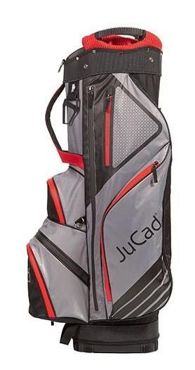 JuCad Sportline cart bag, noir/gris/rouge