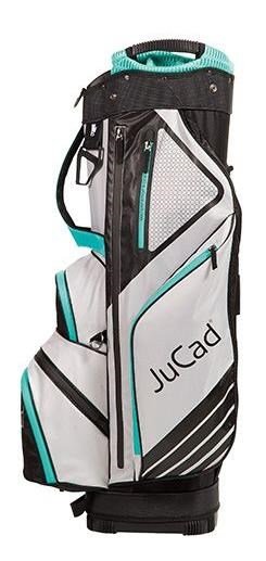 JuCad Sportline cart bag, noir/gris/turquoise
