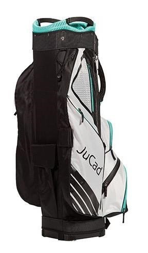 JuCad Sportline cart bag, noir/gris/turquoise