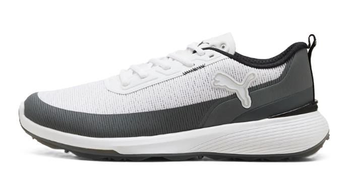 Puma Golf Puma Gruve Sport chaussures de golf homme, blanc/gris
