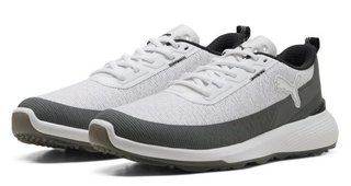 Puma Golf Puma Gruve Sport chaussures de golf homme, blanc/gris