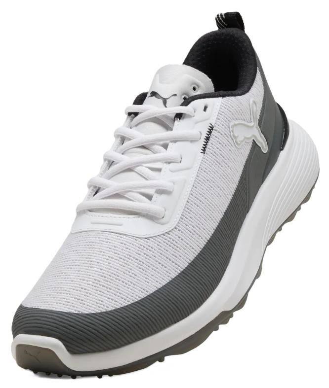 Puma Golf Puma Gruve Sport chaussures de golf homme, blanc/gris