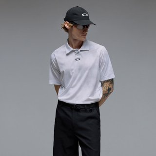 Oakley C1 Overcast polo homme, blanc