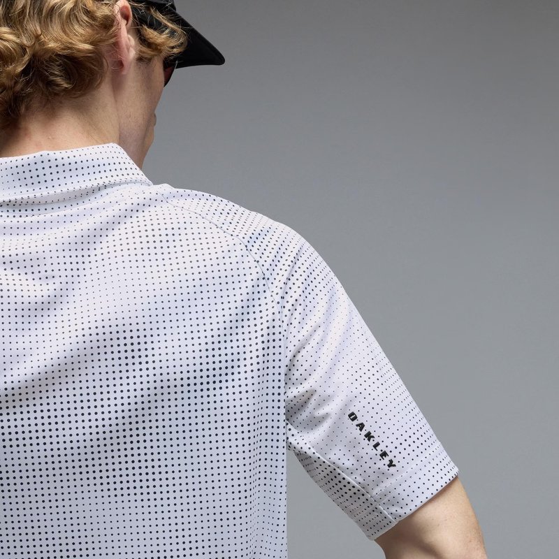 Oakley C1 Overcast polo homme, blanc