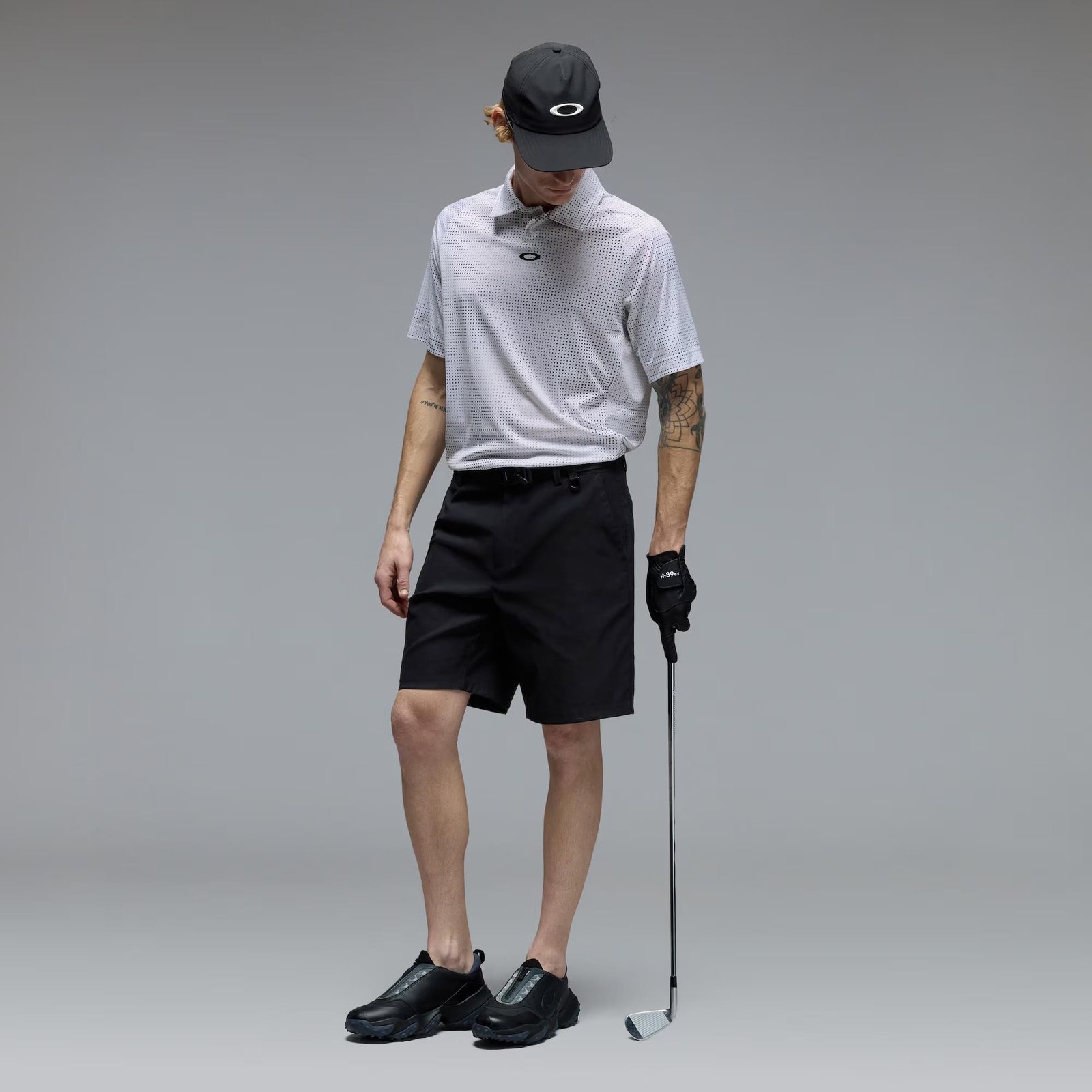 Oakley C1 Overcast polo homme, blanc
