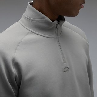 Oakley Platform Quater Zip sweat homme, cement