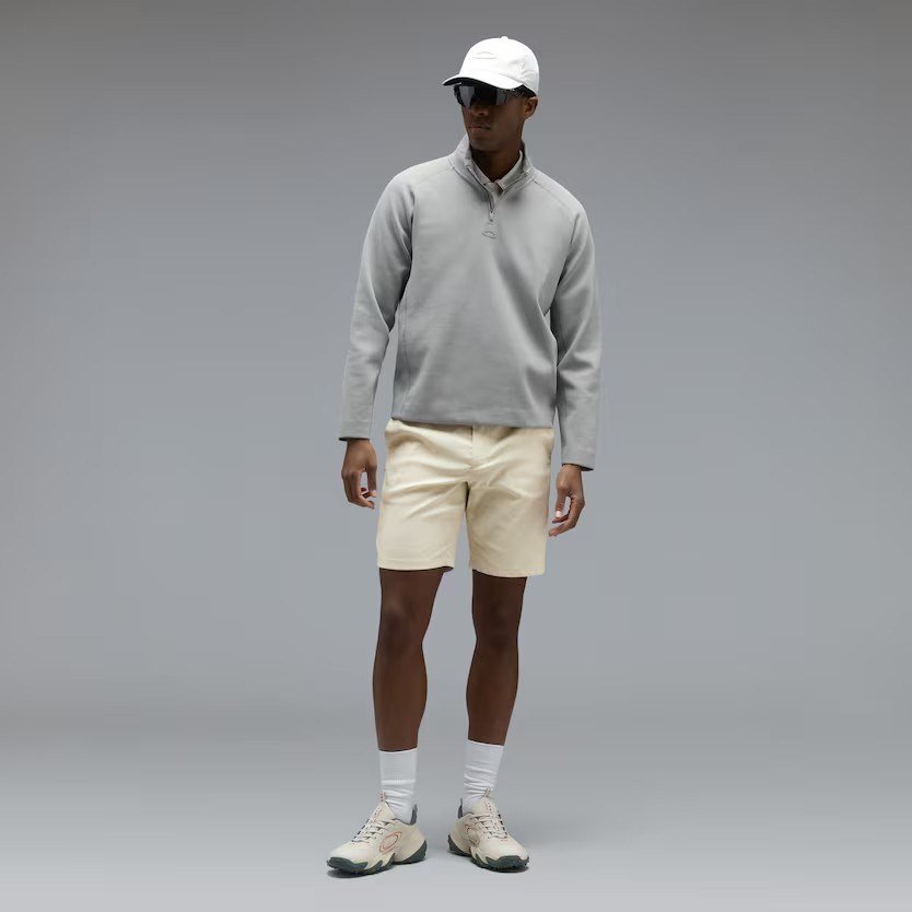 Oakley Platform Quater Zip sweat homme, cement