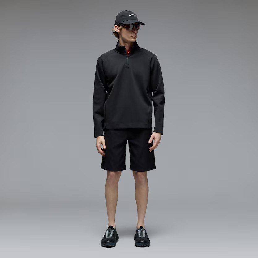 Oakley Platform Quater Zip sweat homme, pitch black