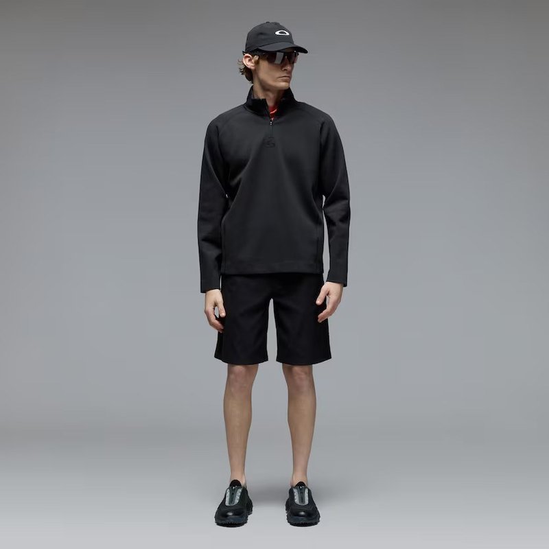 Oakley Platform Quater Zip sweat homme, pitch black