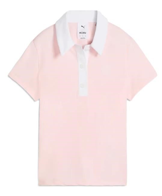 Puma X Mumu Crest polo femme, rose blossom