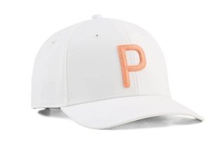 Puma Heritage Tech casquette unisex, warm white/melon glow