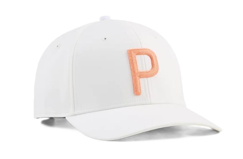 Puma Heritage Tech casquette unisex, warm white/melon glow