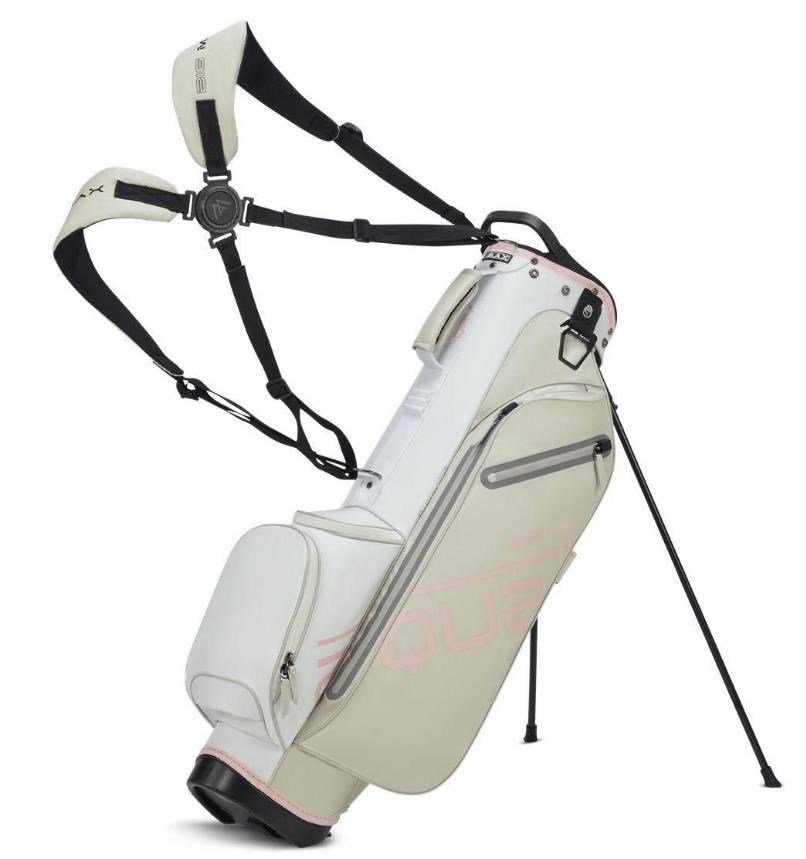 Big Max Aqua Seven H stand bag, blanc cassé/blanc/rose