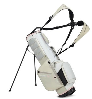 Big Max Aqua Seven H stand bag, blanc cassé/blanc/rose