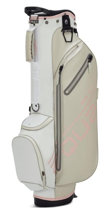 Big Max Aqua Seven H stand bag, blanc cassé/blanc/rose