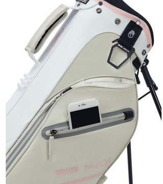 Big Max Aqua Seven H stand bag, blanc cassé/blanc/rose