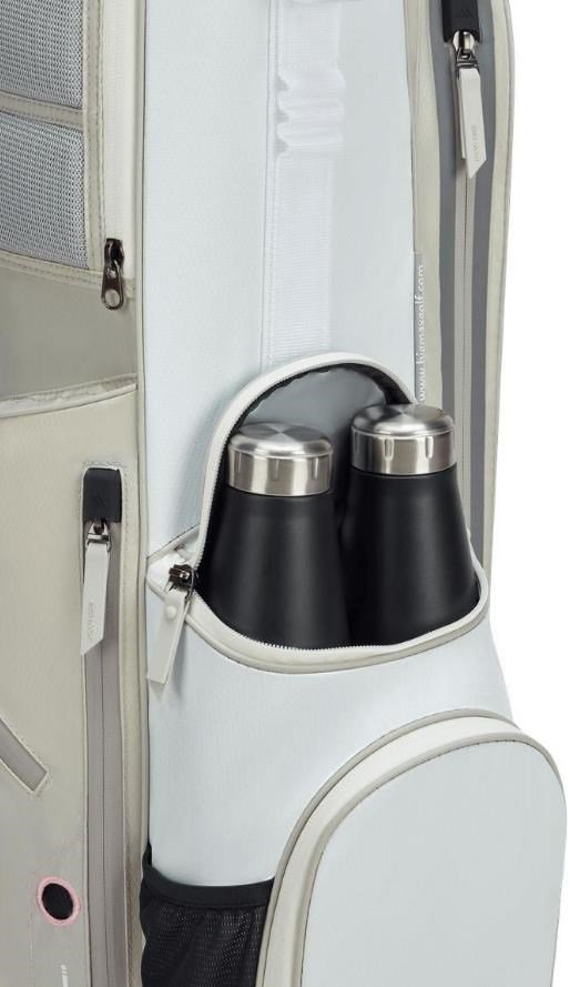 Big Max Aqua Seven H stand bag, blanc cassé/blanc/rose