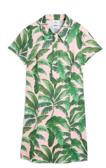 Puma X Mumu Palm robe femme, rose blossom/opal green